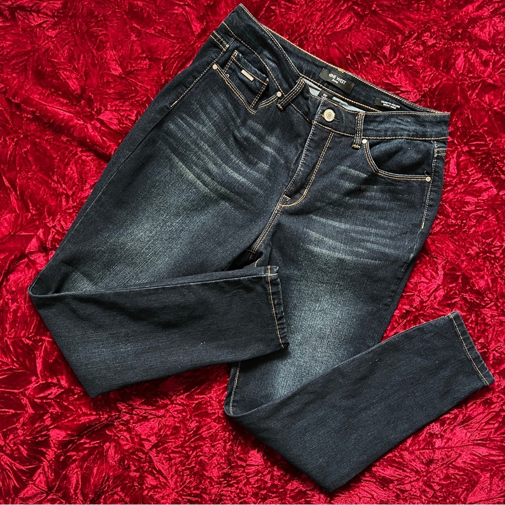 Nine West High Rise Skinny Jeans